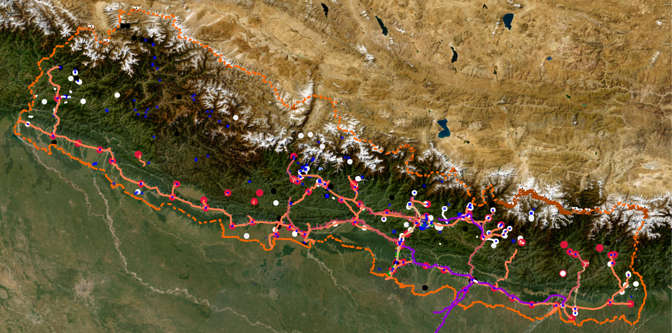 Nepal after mapping
